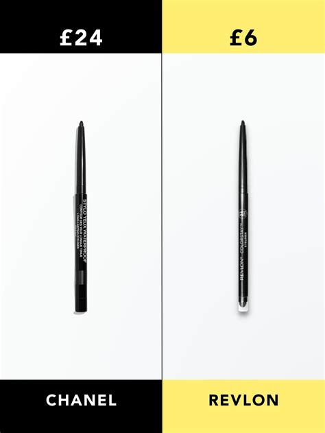 chanel black shimmer eyeliner dupe|Real vs Dupe: The 5 Most.